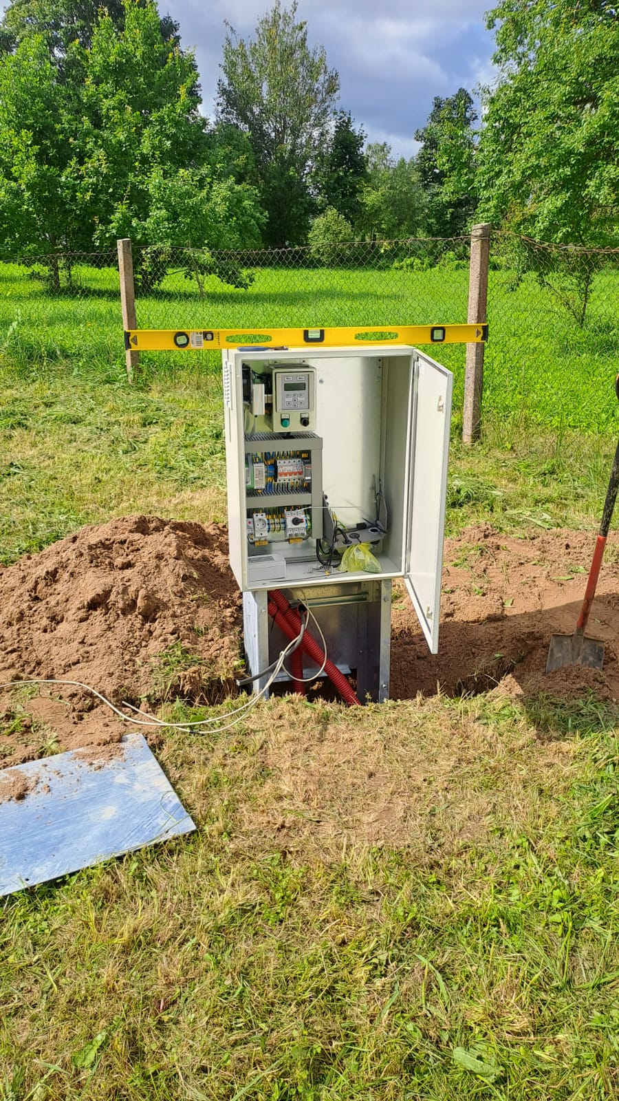 Attlintas vadbas un vizualizcijas sistmas uzstdana Mlpils dzerama urbumos un sagatavosanas iekrtas